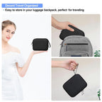 Elonbo Carrying Case for Portable Handheld Inhaler Nebulizer Machine, Black