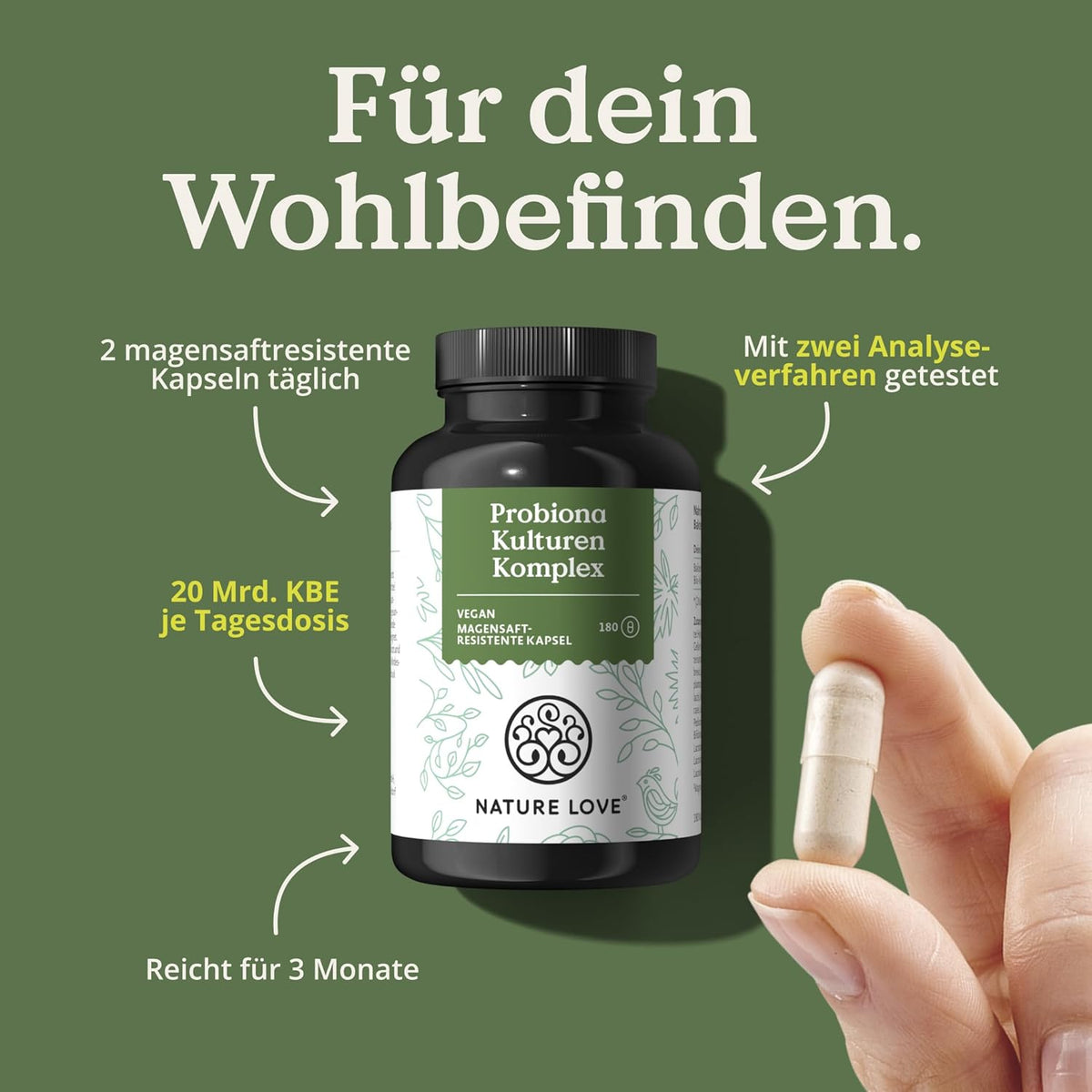 Nature Love Probiotic Supplements Organic