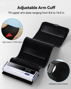 Checkme BP2A Blood Pressure Monitor for Home Use Upper Arm - Bluetooth BP Machine Cuff, Accurate Digital Readings in 30 Seconds, Unlimited Data Stored in App for iOS & Android