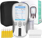 Home Cholesterol Test Kit, 8 in 1 Cholesterol Test Kit with 10 Test Strips for Home Use