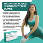 ALLDAY PHARMA FlauraFuzion Probiotic Capsules for Women | 50 Billion CFU | 17 Multi-Strain Probiotics | Gut Health, Digestion Support & Immunity Booster | Women’s Daily Supplement | 10 Capsules