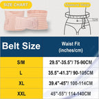 ChongErfei 3 in 1 Postpartum Belly Wrap Recovery Band Belt Abdominal Binder | Postpartum Belly Band, Belly Binder Post Partum, Post Surgery Pregnancy Belly Support Band Recovery Belly/waist/pelvis (L)