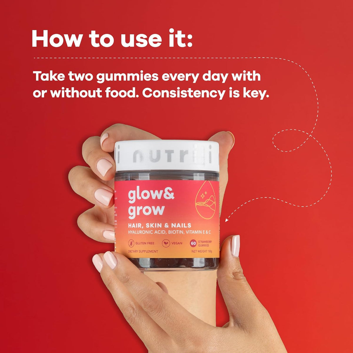 Nutrili Glow & Grow Dietary Supplements