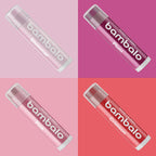 Tinted Lip Balm Variety - Bambalo 4-Pack Moisturizing Hydration Care - Assorted Shades - Natural Organic Formula - Lightweight Smooth Tint - Made in USA