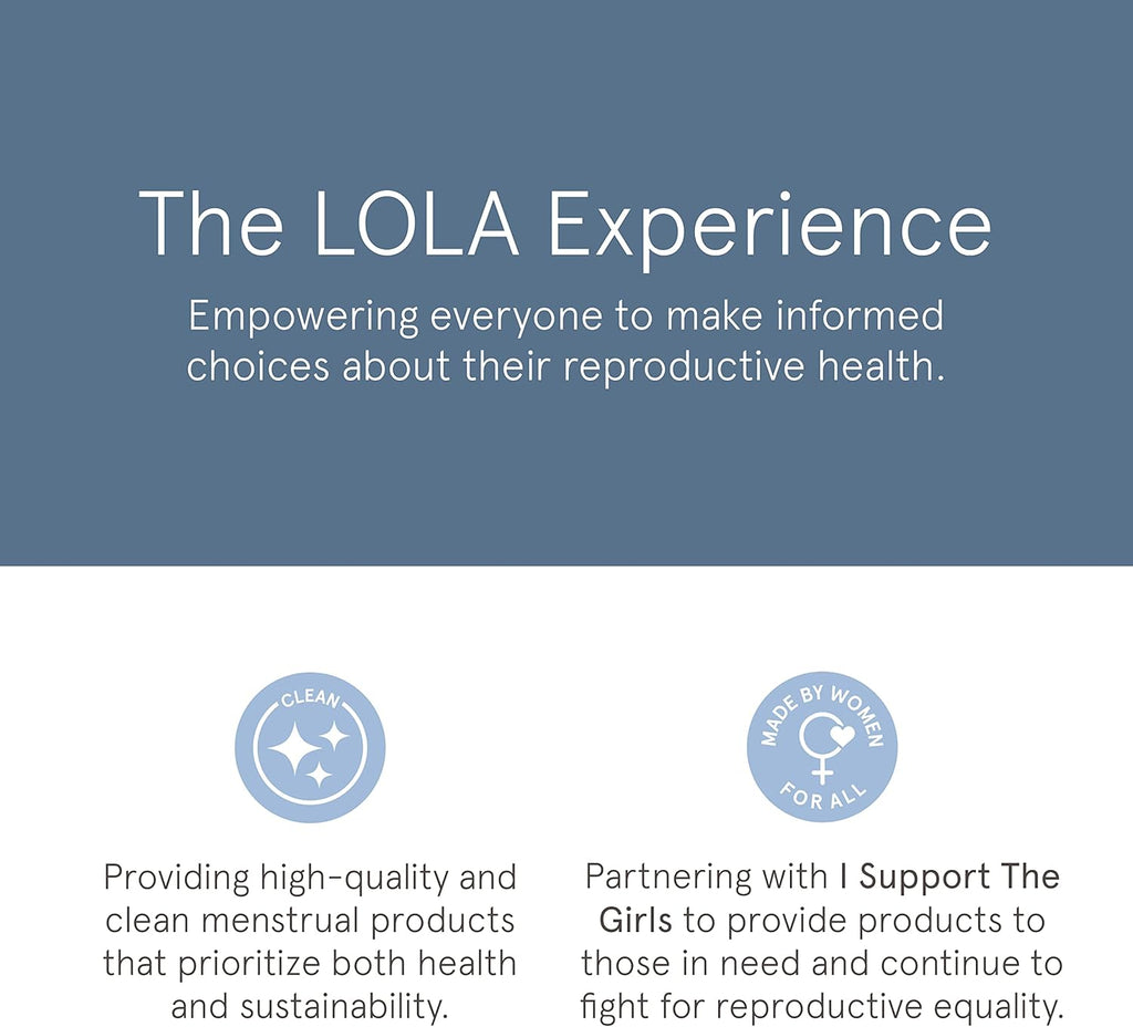 LOLA Personal Water-Based Lube for Sexual Wellness - Natural Ingredients with No Irritating Additives or Fragrance for Sensitive Skin - Lubricant for Him, Her, and Couples