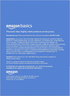 Amazon Basics Daily Pantiliner, Regular Length, Thin Absorbent Feminine Pads for Women, Unscented, 50 Count (Previously Solimo)