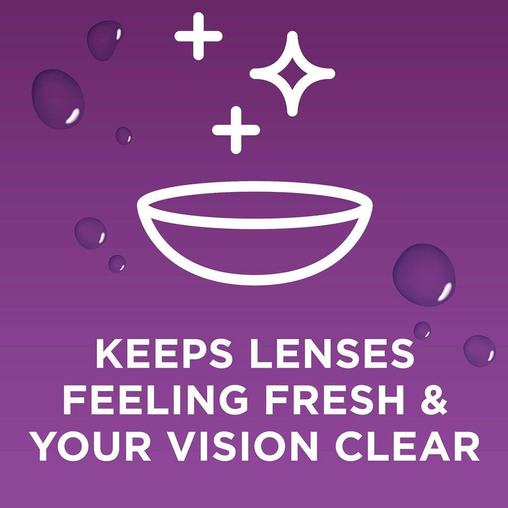 Blink-N-Clean Contact Lens Drop, Rewetting Drops for Soft & RGP Contact Lenses, Instantly Moisturizes, Removes Lens Build-Up, Cleans Lenses and Hydrates Eyes During Wear, 0.5 Fl Oz