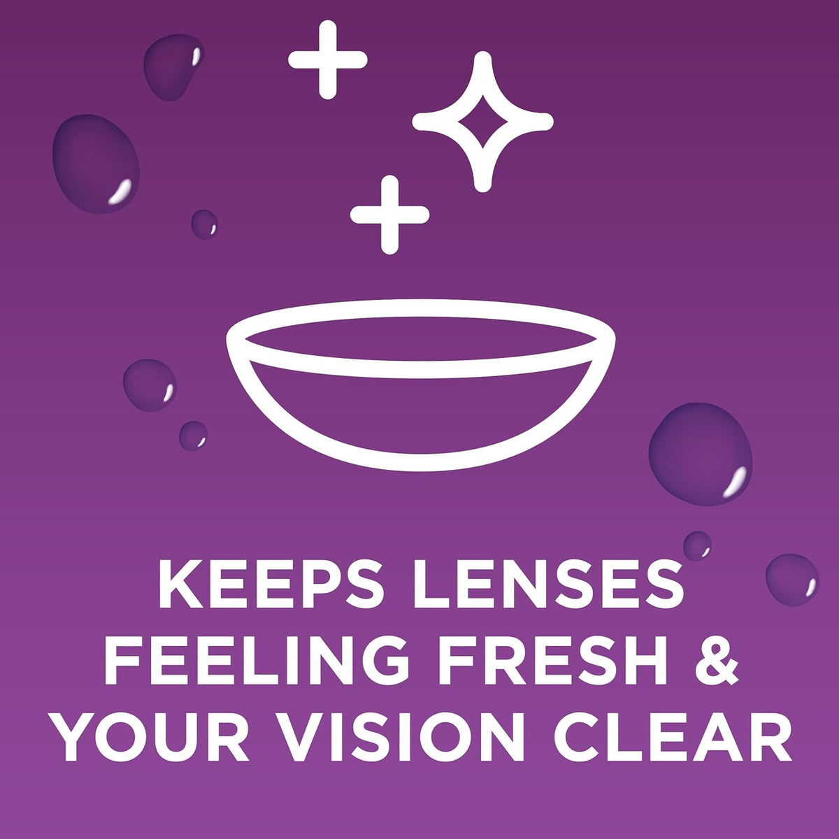 Blink-N-Clean Contact Lens Drop, Rewetting Drops for Soft & RGP Contact Lenses, Instantly Moisturizes, Removes Lens Build-Up, Cleans Lenses and Hydrates Eyes During Wear, 0.5 Fl Oz