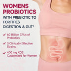 DRFOSTER Vaginal Probiotics for Women pH Balance with Prebiotics & Cranberry - Womens Probiotic Feminine Care Promote Healthy Vaginal Odor & Vaginal Flora, Support Gut Health & UTI - 90 Vegan Capsules