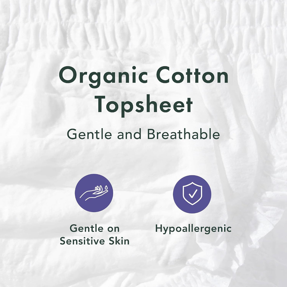 Rael Disposable Period Underwear, Organic Cotton Cover (Size S-M, 20 Ct) | Leak Locker, Unscented, Extended Coverage for Women, Period Essentials, Postpartum Essentials, Feminine Care
