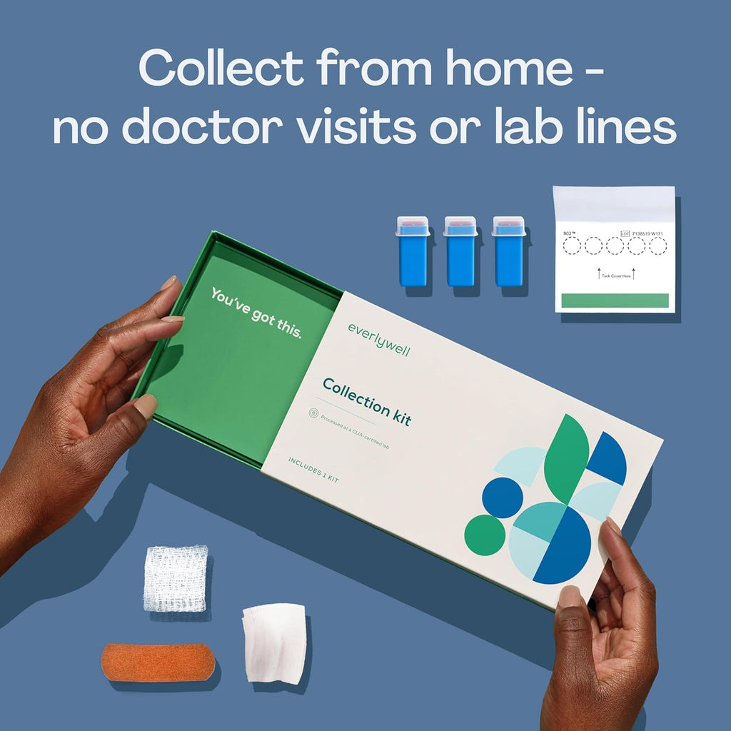 Everlywell At-Home Hepatitis C Test Collection Kit for Women and Men. Get Discreet, Accurate Results at Home from a CLIA-Certified Lab Within Days, for Ages 18 Plus