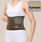 PLETHEON Post Pregnancy Belt Green – After Delivery Abdominal Support Belt | Postpartum Tummy Tucker | Waist & Back Support | Adjustable Compression Wrap