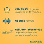 Neosporin Original First Aid Antibiotic Ointment for Wounds, Infection Protection Treatment, Germ-Killing Formula, Helps Minimize Appearance Of Scars for Minor Cuts, Scrapes, Burns, 1 Oz