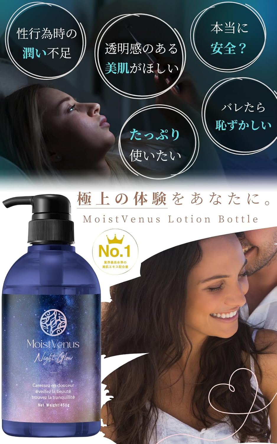 Personal Lubricants Water-Based Moisturizing 450ml