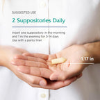 Vitanica Yeast Arrest Vaginal Support 28 Vaginal Suppositories