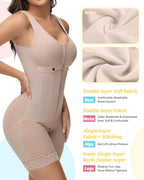 SHAPSHE Fajas Colombianas Moldeadoras Full Body Shaper Postparto Post Surgery Stage 2/3 Tummy Control Compression Garment