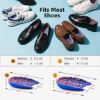 Heel Pads for Shoes, Heel Cups for Heel Pain Relief | Achilles Tendonitis Relief Insoles, Foot Orthotic Inserts for Tendon Support and Bone Spurs, Heel Lift