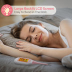 easy@Home Bluetooth Basal Body Thermometer for Adults - Fertility Prediction