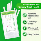Easy@Home 20 Individual Pouches Urinary Tract Infection FSA Eligible Test Strips (UTI Test Strips) Monitor Bladder or Urinary Tract Issues by Testing Urine, 20 Tests/Box-FDA Cleared (UTI-20P)