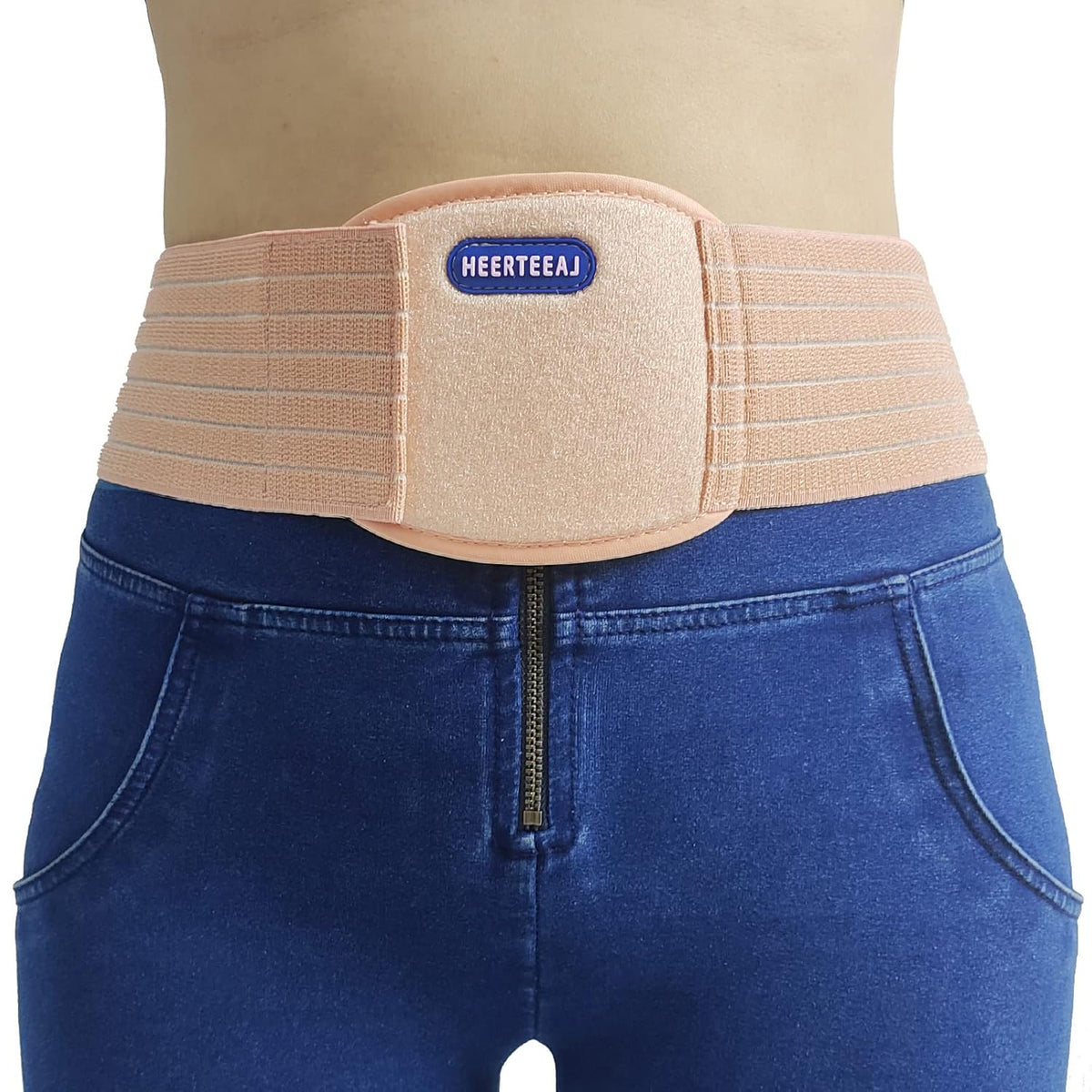 Navel Hernia | Male and Female Abdominal Hernia | Belly Button Type Hernia Tier, with a Hernia Compression Pad | Abdominal Gastric Post-Surgery Support Band