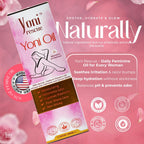 Yoni Rescue Yoni Oil 6.76oz, All Natural Ingredient for Women pH Balance & Wetness, Vaginal Oil for Dark Spots, Hydration & Comfort - Apricot, Jojoba, Chamomile, Vitamin E (Strawberry Pineapple)