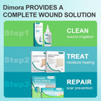 Dimora Paper Medical Tape, White, 16 Rolls, 1 Inch x 10 Yards | Hypoallergenic, For Sensitive Skin, Pain-Free Removal, Easy Tear, Waterproof