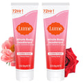 Lume Whole Body Deodorant - Cream Tube - 3 oz, 2 pk (Peony Rose) | 72 Hour Odor Control Aluminum Free Baking Soda Skin Safe deodorant lotion women full body
