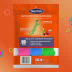 Dentek Floss Picks, Kids Flossers, Wild Fruit Flavor, 90 Count | Remove Food & Plaque, Designed for Kids', For Tight Teeth & Small Hands, Fun Flossers, Kid-Friendly Dental Floss