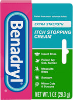 Benadryl Extra Strength Itch Stopping Cream, Diphenhydramine HCl, 1 oz