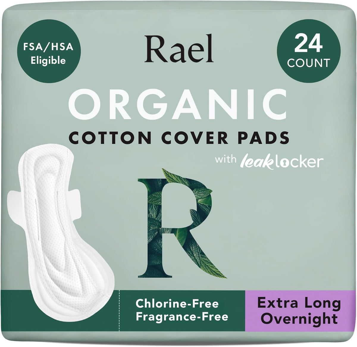 Rael Sanitary Pads 24 pieces