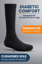 Special Essentials Diabetic Socks Over-the-Calf Men & Women, Non-Binding