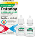 PATADAY Once Daily Extra-Strength Relief Allergy Eye Drops, 2.5 ml, 2 Pack