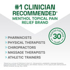 Biofreeze Professional Pain Relief Gel, Cooling Menthol, 4 FL OZ (3 pack)