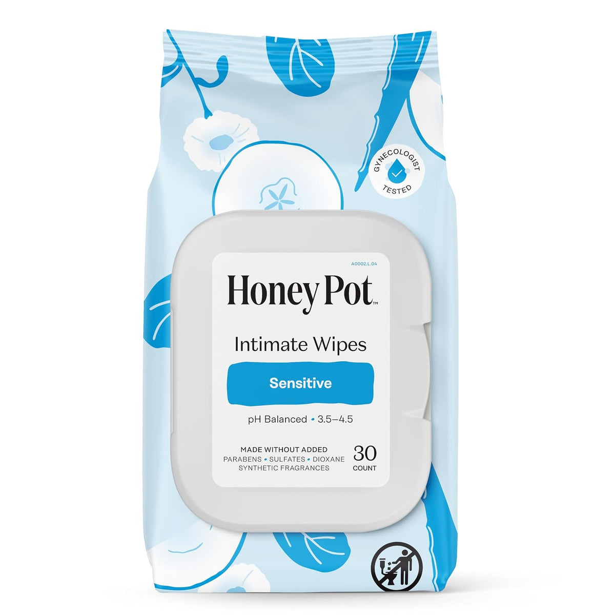 The Honey Pot Company - Feminine Wipes - Sensitive - pH Balanced