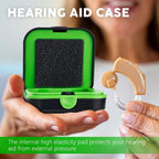 Hearing Aid Case, Waterproof Hearing Aid Travel Case