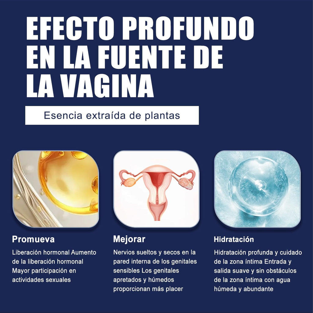 Vaginal Tightening Gel – Virgin Soothing Complex – Helps Tighten Vagina Instantly – Improves the Quality of Your Partner's Sex Life and Increases Sensitivity and Pleasure -7 Capsu (Blue)