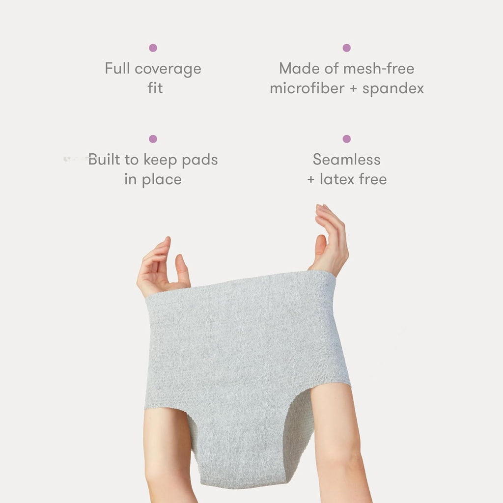 Frida Mom Postpartum Underwear for C-Section Recovery, Disposable High Waist with Stretch Support