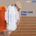 Whisper Choice XL, 6 XL Pads for medium to heavy flow, Gives Up to 100% worry-free protection all day