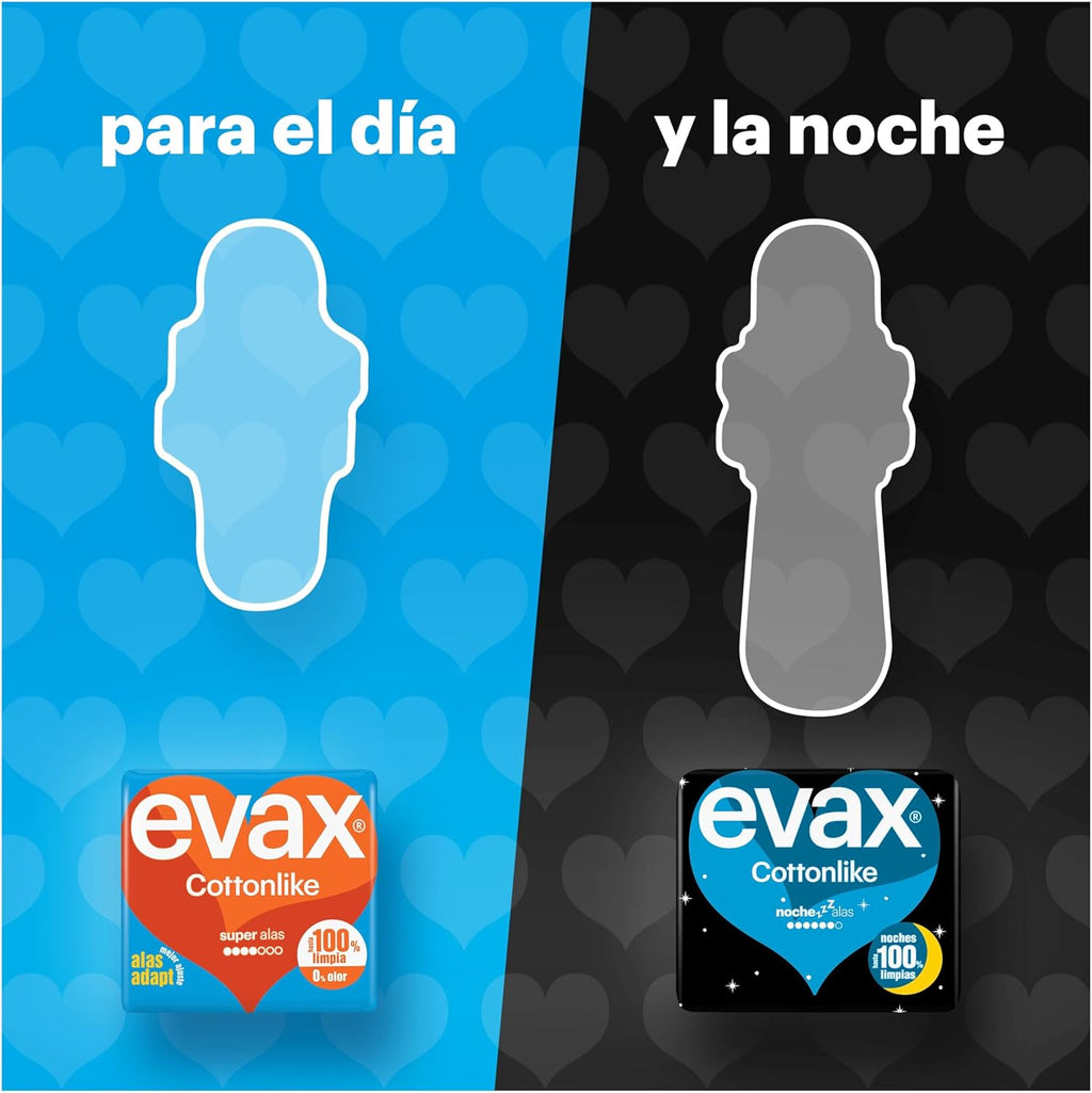 Evax Sanitary Pads 24 pieces