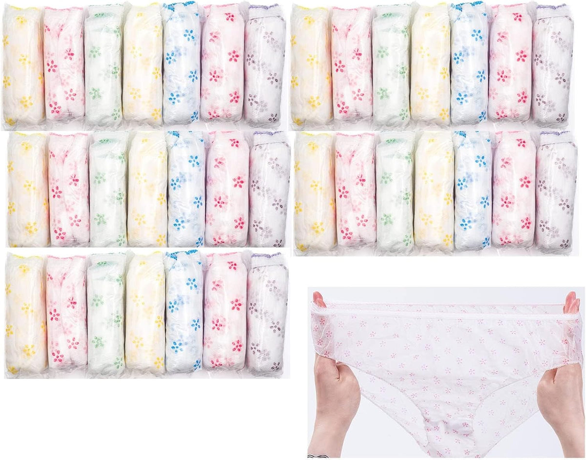 Disposable Underwear Individually Wrapped Disposable 35 pieces