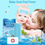 EASYEAH Cooling Patches for Fever Discomfort & Pain Relief, Pack of 12