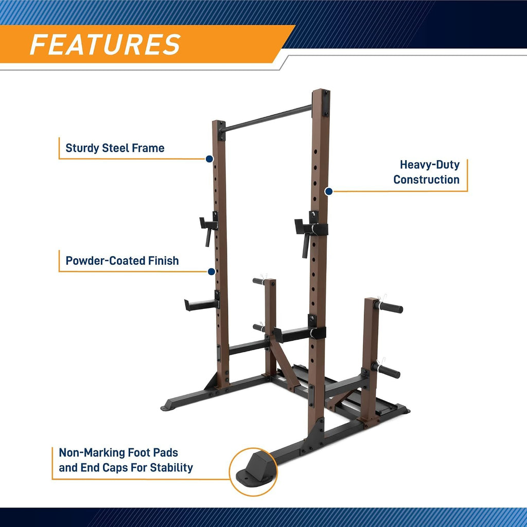 Steelbody Industrial Inspired Heavy Duty Home Gym System for Bodybuilding and Strength Training Available for Full Cage, Squat Rack and Power Tower