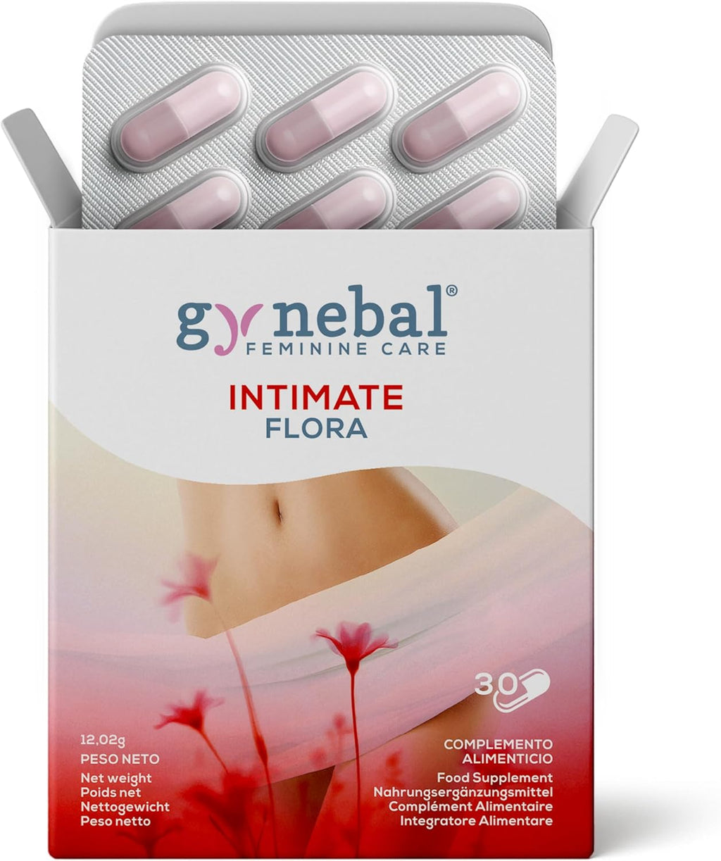 GYNEBAL - Probiotics Woman Flora Intima - Intimate Protector that Strengthens the Vaginal Flora and Protects You from Infections - 30 Capsules