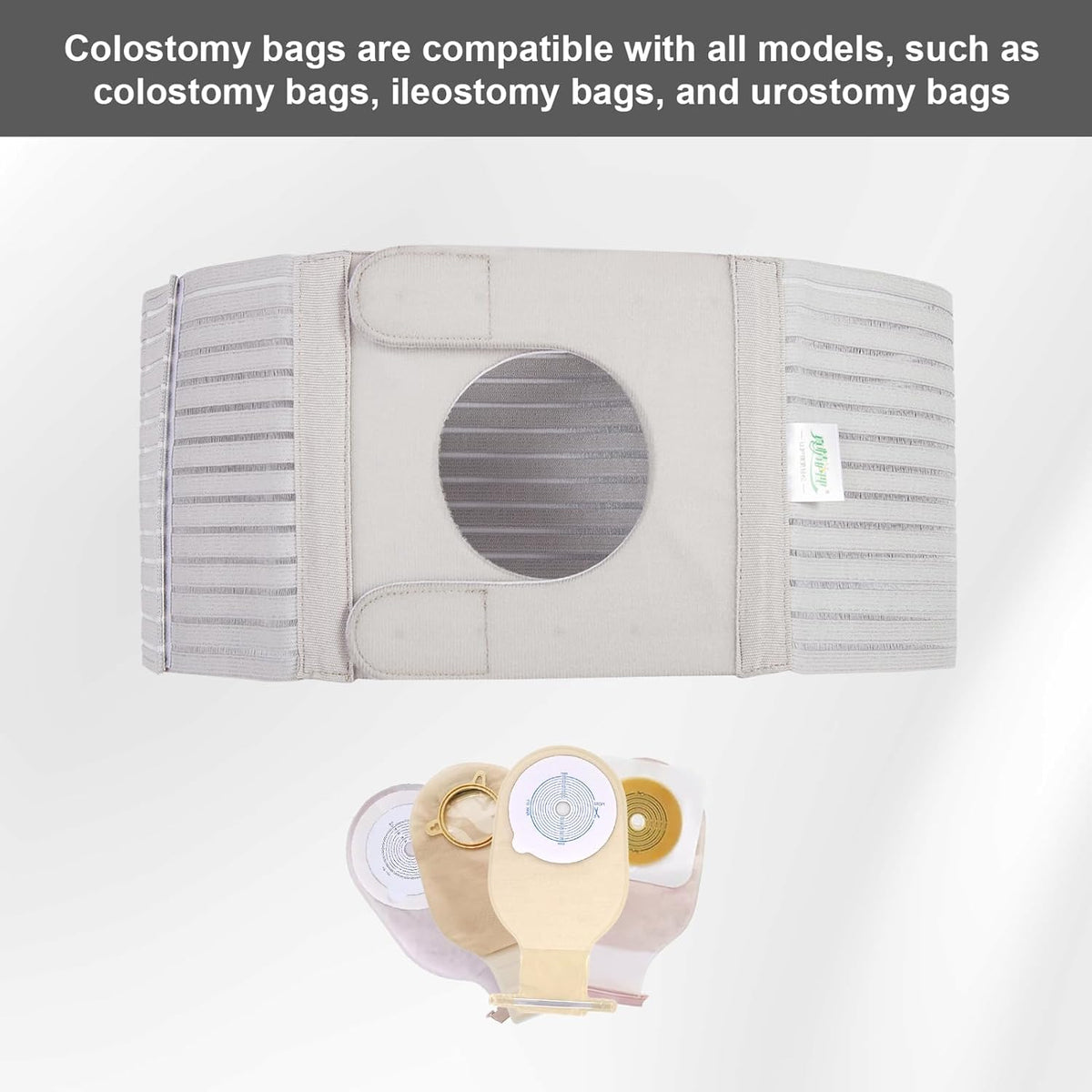 Colostomy Belt for Men and Women, Adjustable Stoma Support Belt, Abdominal Hernia Surgery Band, Ostomy Supplies, Belt Colostomy Accessories, M