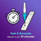 WELLlife Flu A&B Home Test, Flu Tests for Home 5 Pack, Result in 10 Mins | OTC Nasal Swab Test, No Discomfort for Adults & Children at Home, School, Workplace