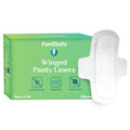 FemiSafe Winged Panty Liners for Women Daily Use 40 Liners |100% Cottony Soft & Fragrance-Free |Anti-Microbial Protection | Ideal for White Discharge, Spotting & Daily Freshness