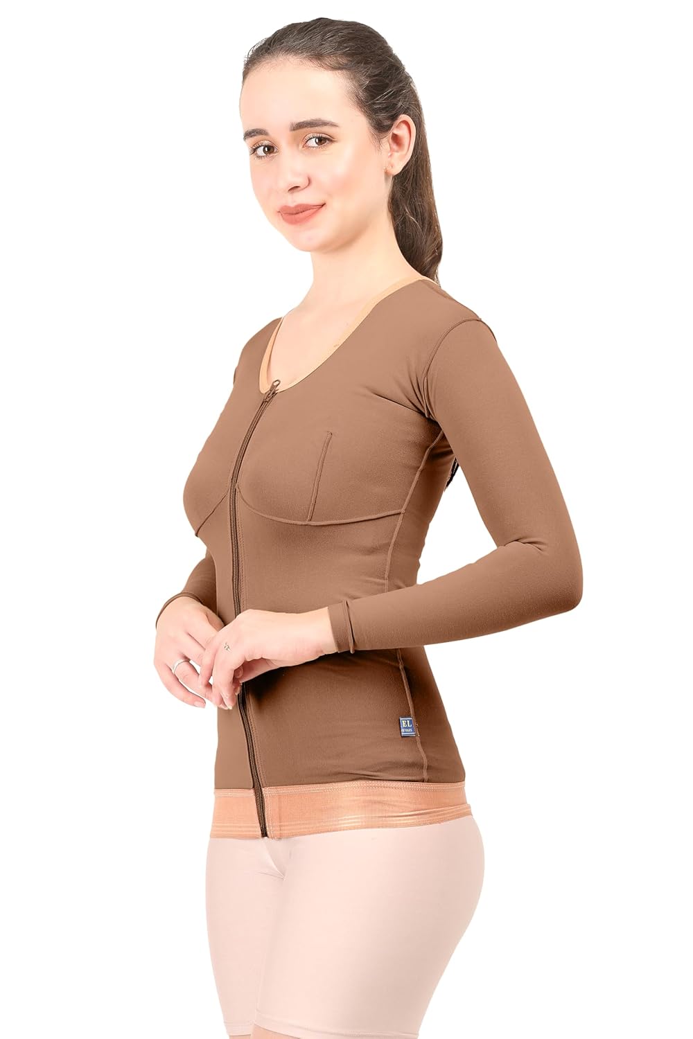 Post Liposuction Medical Compression Garment for Women || MODERATE COMPRESSION || Breast and 360 Degree Abdomen Compression | Surgical Recovery Supporter