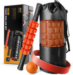 SUBCULTUREPICK 5 in1 Foam Roller Set Trigger Point Foam Roller for Exercise