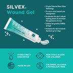 Be Smart Get Prepared Silvex Wound Gel, Transparent, No Flavor, 0.5 Fl Oz