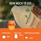 Earthwise Orange & Eucalyptus Laundry Washing Detergent Liquid 2L, 40 Washloads, Suitable for Front & Top Loader, Tough on Stains, Plant Powered Cleaning Action with Naturally Derived Enzymes